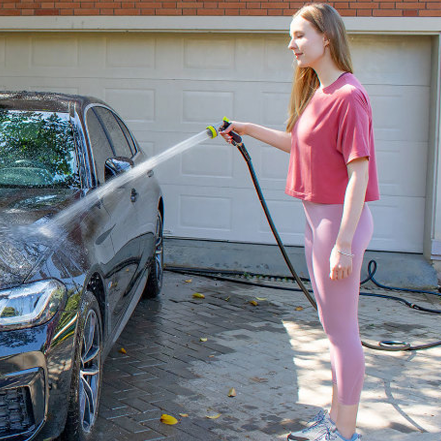 a shower hose
