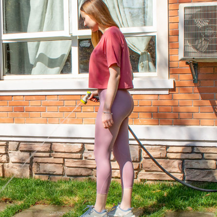 a shower hose
