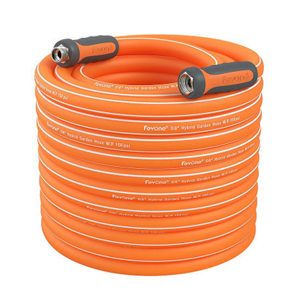 Fevone 105 ft Orange Garden Hose