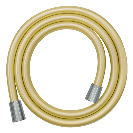 black shower head and hose
