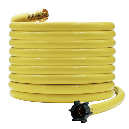 brass hand held shower head with hose
