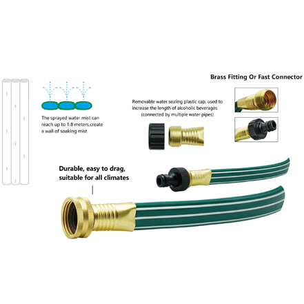 camper shower hose extension
